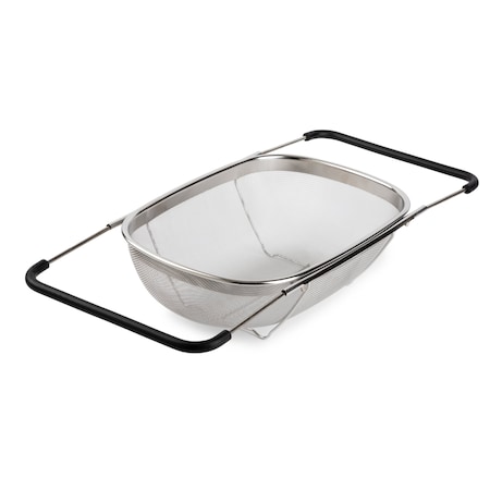Core Kitchen Over the Sink SS Mesh Colander with Expandable Handles - SS/ONX 37562